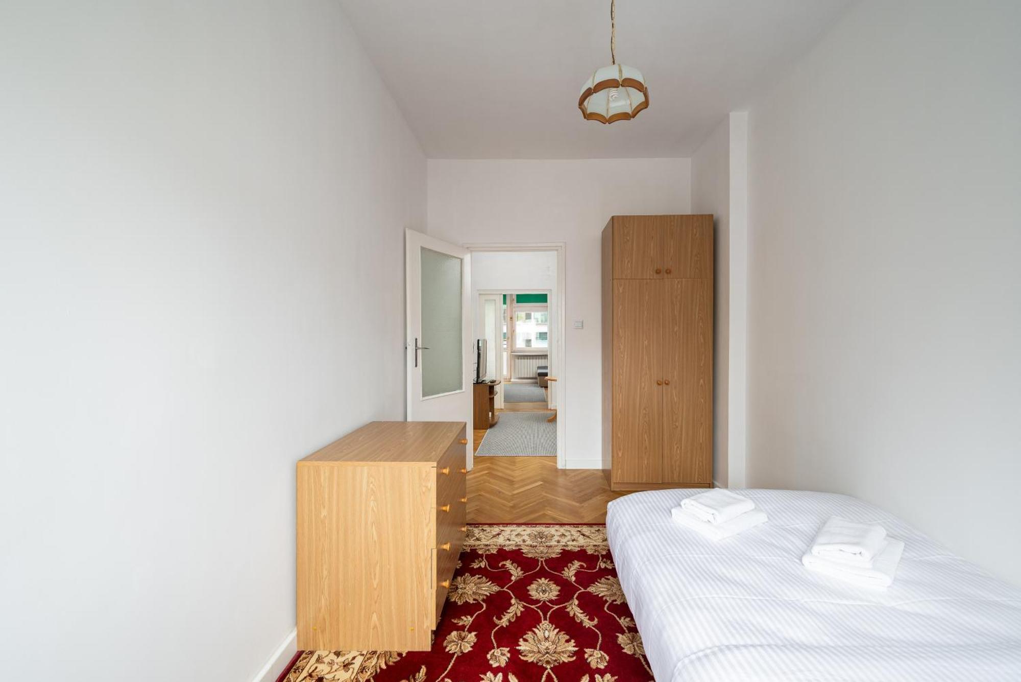 Widok Central Warsaw Apartment Buitenkant foto