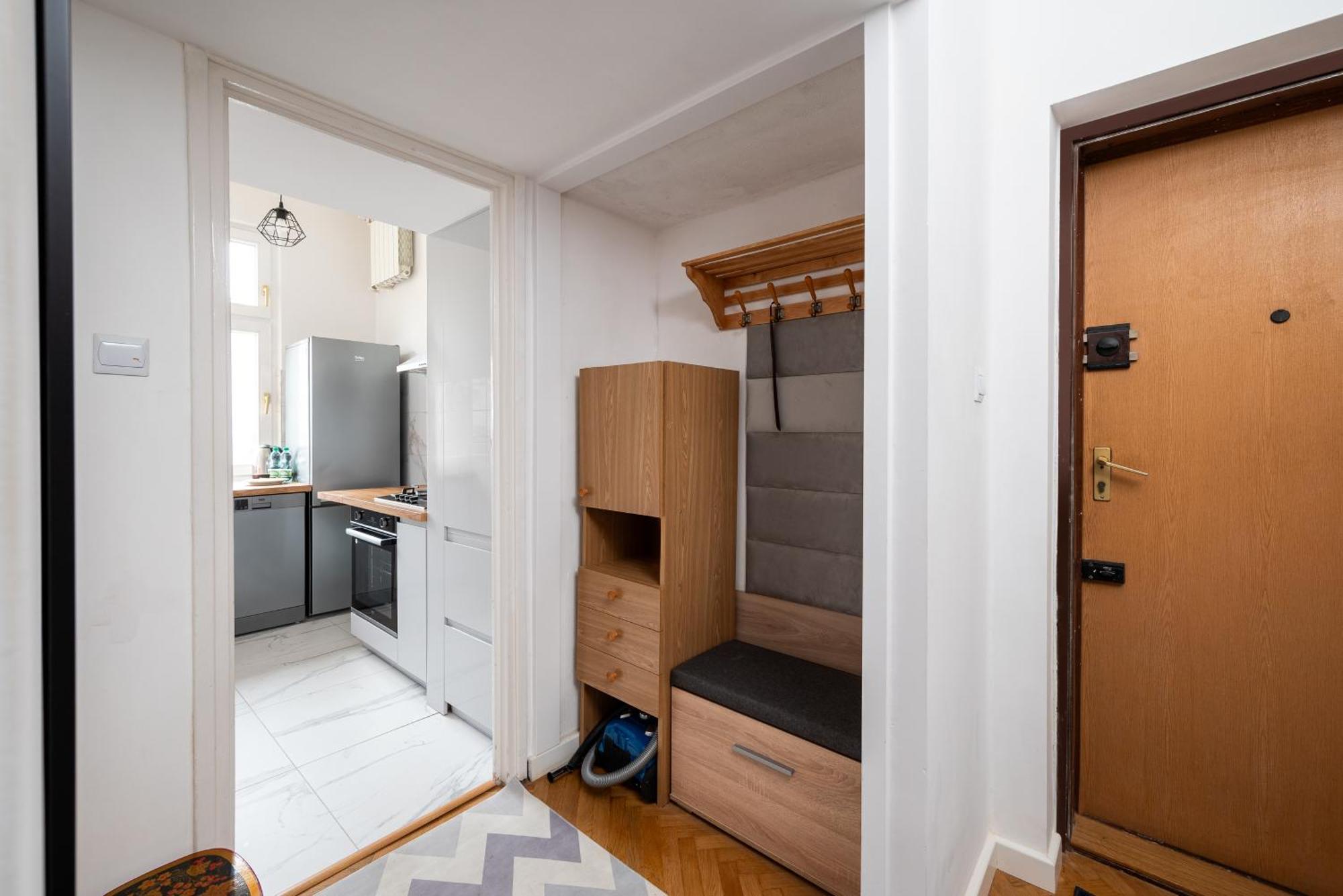 Widok Central Warsaw Apartment Buitenkant foto