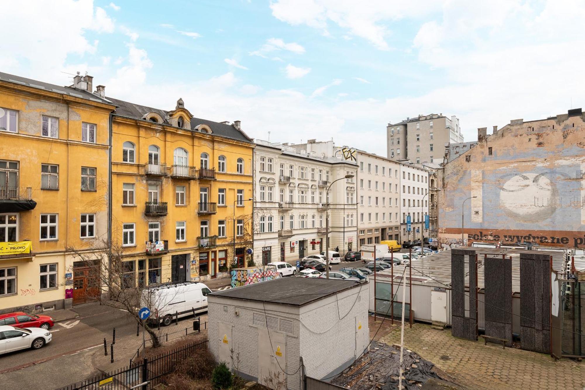Widok Central Warsaw Apartment Buitenkant foto